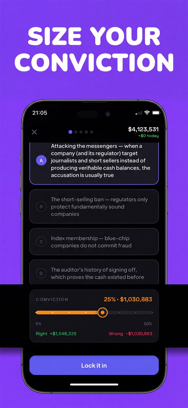Size your conviction on every call